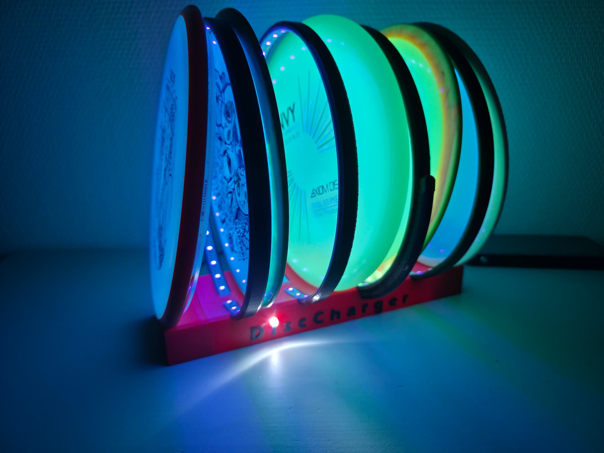 Glow-discer i DiscCharger